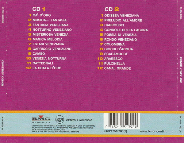 Rondò Veneziano : I Grandi Successi Originali (2xCD, Comp)