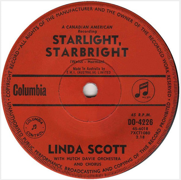 Linda Scott : Don't Bet Money, Honey (7", Single)