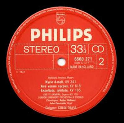 Mozart* - Kiri Te Kanawa, London Symphony Orchestra & Chorus*, Sir Colin Davis : Exsultate Jubilate / Vesperae Solennes De Confessore / Kyrie In D Minor / Ave Verum Corpus (LP, Album, RE)