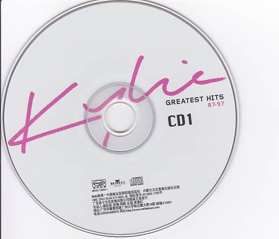Kylie* : Greatest Hits 87-97 = 最热凯莉全精选 (2xCD, Comp)