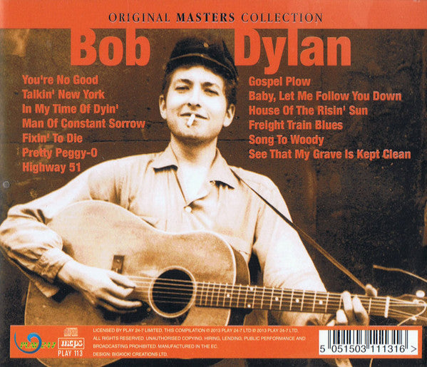 Bob Dylan : Bob Dylan (CD, Album, RE, RM)