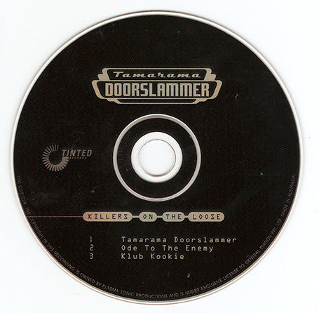 Killers On The Loose : Tamarama Doorslammer (CD, Single)