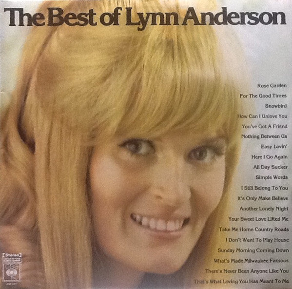 Lynn Anderson : The Best Of Lynn Anderson (LP, Comp)
