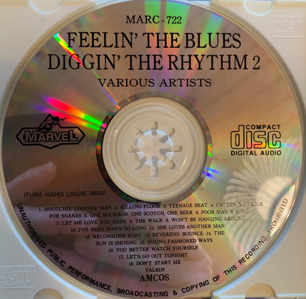 Various : Feelin' The Blues - Diggin' The Rhythm 2 (CD, Comp)