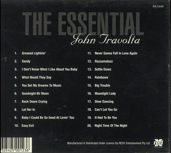 John Travolta : The Essential John Travolta (CD, Album, Comp)