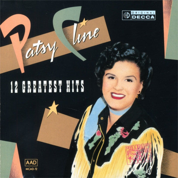 Patsy Cline : 12 Greatest Hits (CD, Comp, RE, RM)