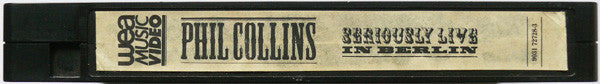 Phil Collins : Seriously Live In Berlin (VHS, PAL)