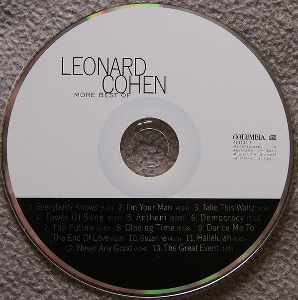 Leonard Cohen : More Best Of (CD, Comp)