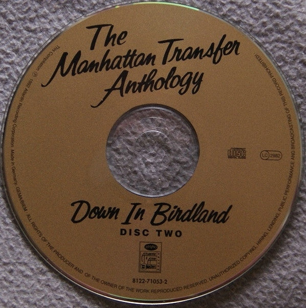The Manhattan Transfer : The Manhattan Transfer Anthology • Down In Birdland (2xCD, Comp, RE, RM)