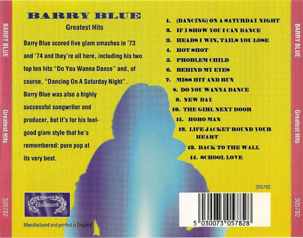 Barry Blue : Greatest Hits (CD, Comp)