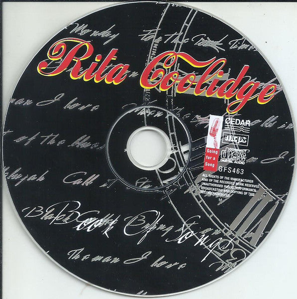 Rita Coolidge : Book Of Songs (CD, RE)