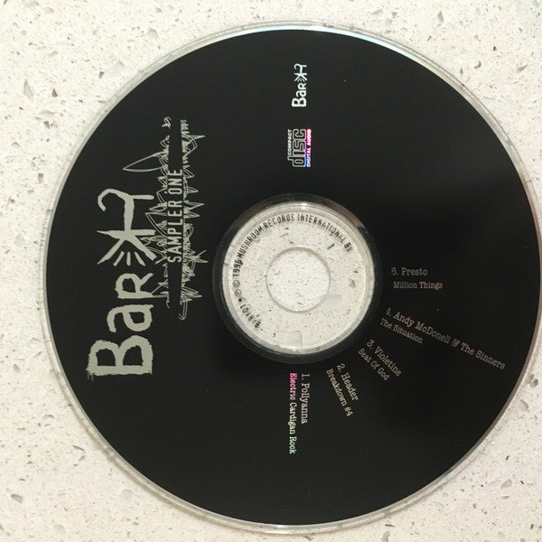 Various : Bark: Sampler One (CD, MiniAlbum, Promo)