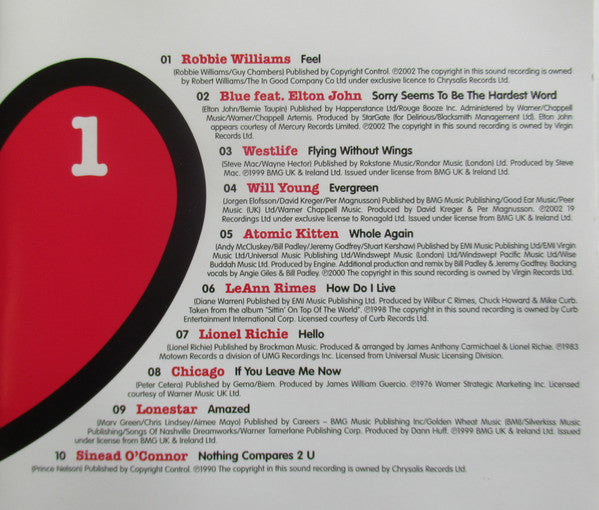 Various : I Love U (2xCD, Comp)