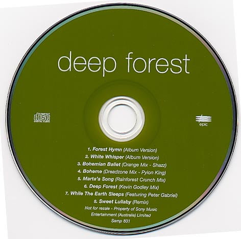 Deep Forest : Boheme (2xCD, Ltd, Tou)