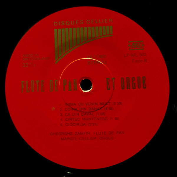 Gheorghe Zamfir Et Marcel Cellier : Flûte De Pan Et Orgue Vol. 3 (LP, Album)