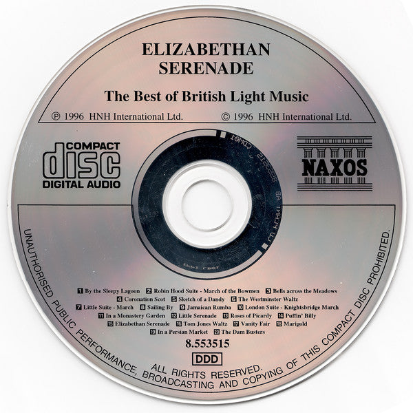 Various : Elizabethan Serenade (The Best Of British Light Music) (CD, Comp)
