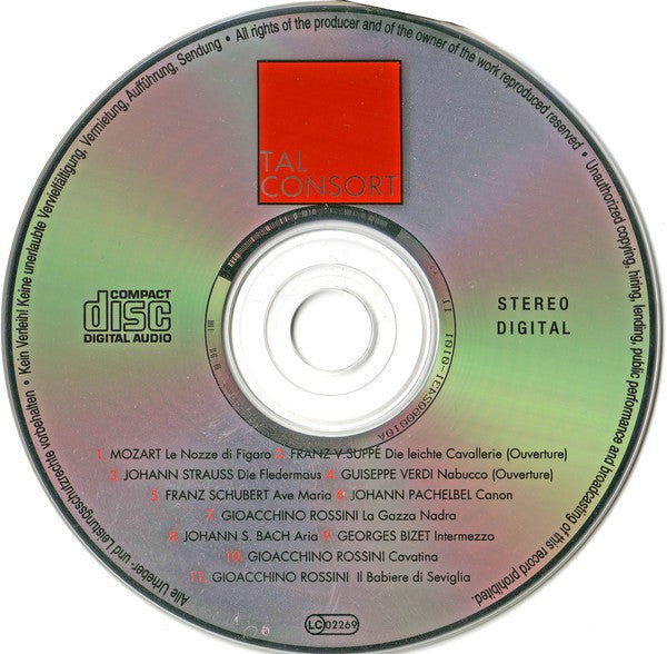 Tal Consort : Tal Consort (CD, Album)