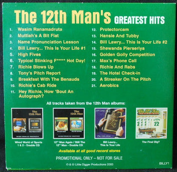 The 12th Man : Some Of The 12th Man's Greatest Hits (CD, Comp, Promo, Car)