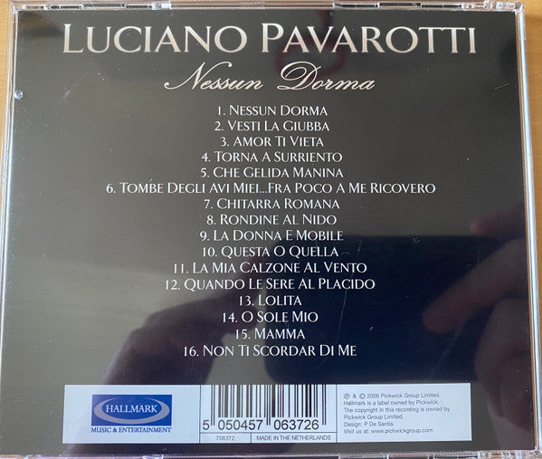 Luciano Pavarotti : Nessun Dorma (CD, Comp)