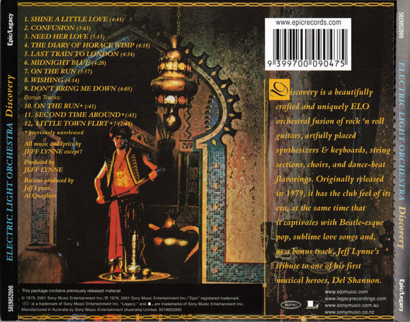 Electric Light Orchestra : Discovery (CD, Album, RE)