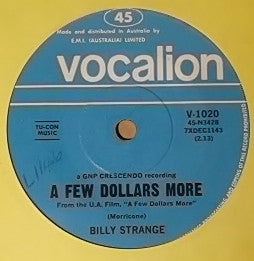 Billy Strange : You Only Live Twice (7", Single)