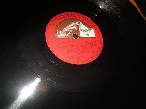 Beniamino Gigli : Lolita - Serenata Spagnola / Amor Ti Vieta (Shellac, 10")