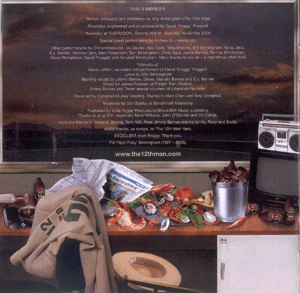 The 12th Man : Boned! (2xCD, Album)