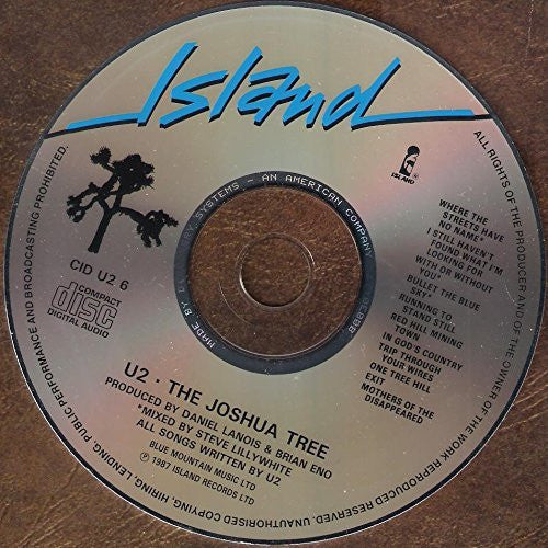 U2 : The Joshua Tree (CD, Album, Dis)