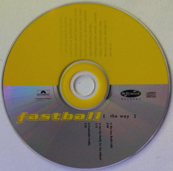Fastball : The Way (CD, Single)