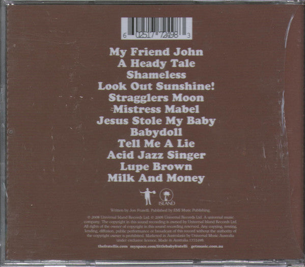 The Fratellis : Here We Stand (CD, Album)