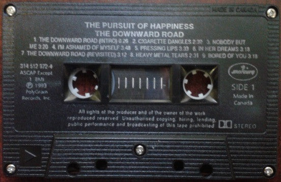 The Pursuit Of Happiness : The Downward Road (Cass, Album, Dol)