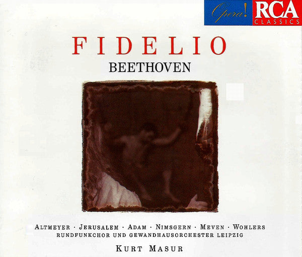 Ludwig van Beethoven - Jeannine Altmeyer • Siegfried Jerusalem • Siegmund Nimsgern • Theo Adam • Carola Nossek • Rüdiger Wohlers, Gewandhausorchester Leipzig, Kurt Masur : Fidelio (2xCD, Album, RE)