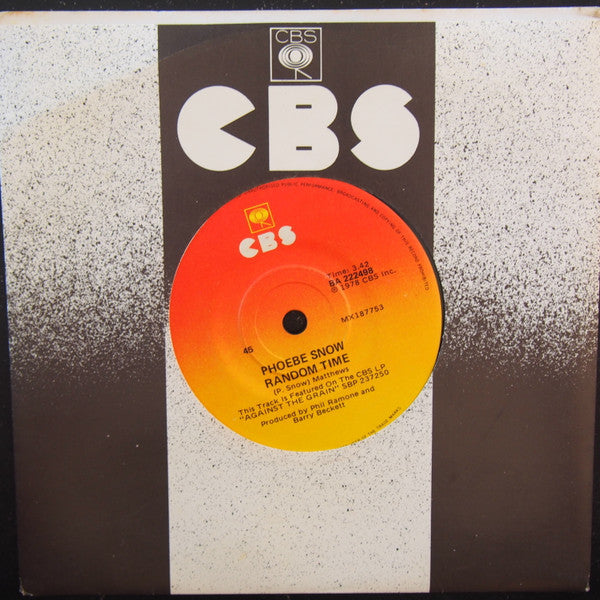 Phoebe Snow : Every Night (7")