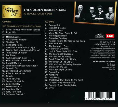 The Seekers : The Golden Jubilee Album (2xCD, Comp)