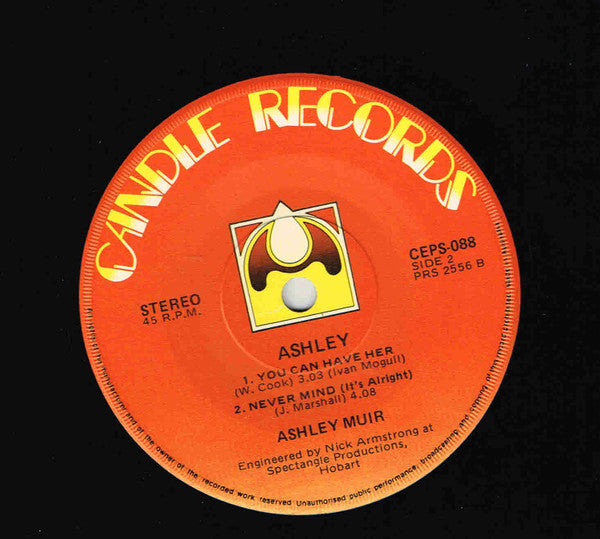 Ashley Muir : Ashley (7", EP)