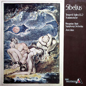Jean Sibelius, Hungarian State Symphony Orchestra, Jussi Jalas : Tempest Suites 1 & 2 / Scaramouche (LP, Album)