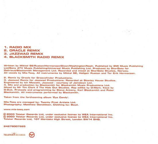 Mis-Teeq : Scandalous (CD, Maxi)