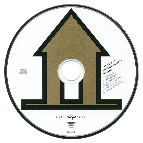 Apollo 440 : Krupa (CD, Maxi)