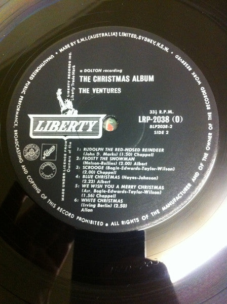 The Ventures : The Ventures' Christmas Album (LP, Album)