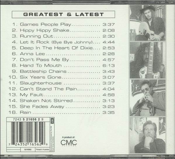 The Georgia Satellites : Shaken Not Stirred (CD, Album)