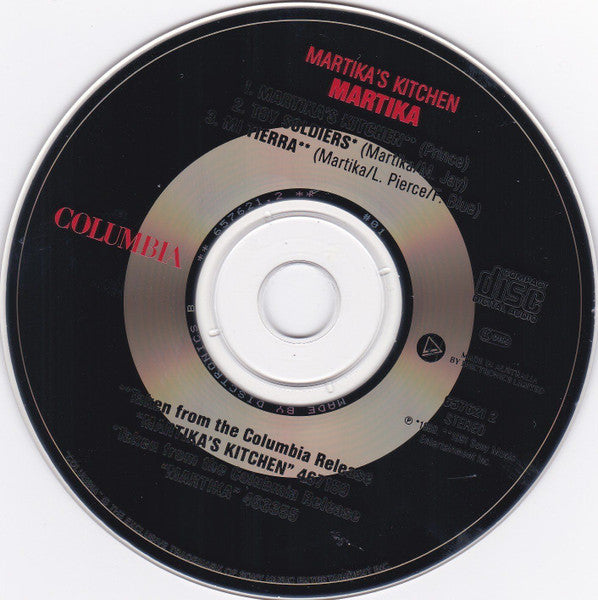 Martika : Martika's Kitchen (CD, Single)