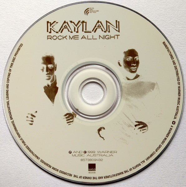 Kaylan : Rock Me All Night (CD, Single)