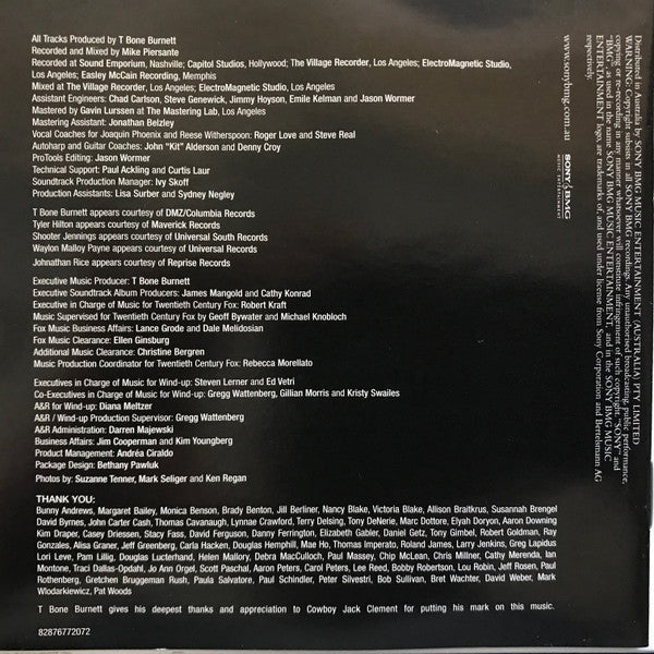 Various : Walk The Line (Original Motion Picture Soundtrack) (CD, Album, Enh)