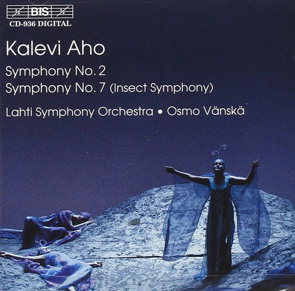 Kalevi Aho - Osmo Vänskä, Lahti Symphony Orchestra : Symphony No. 2, Symphony No. 7 (Insect Symphony) (CD, Album, RE)