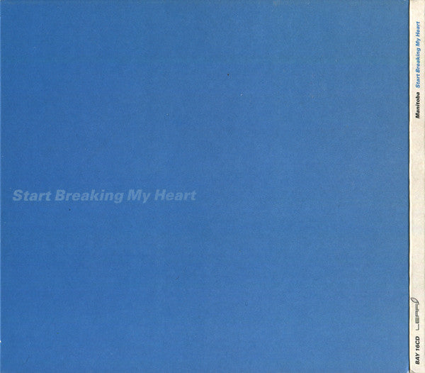 Manitoba : Start Breaking My Heart (CD, Album)