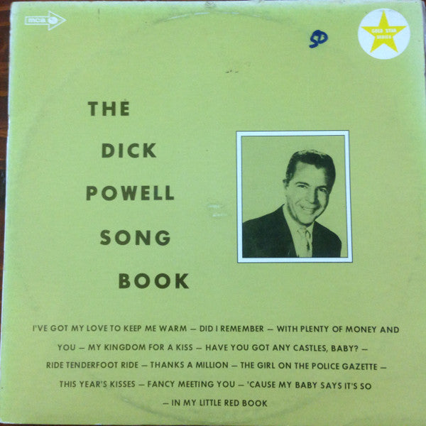 Dick Powell (2) : The Dick Powell Song Book (LP, Comp)