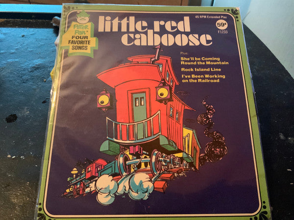 Peter Pan Players And Orchestra : Little Red Caboose (7", EP)
