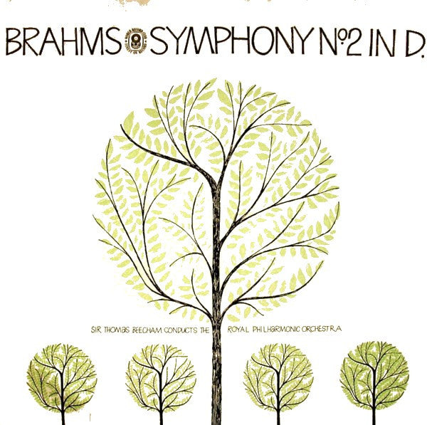Brahms* / Sir Thomas Beecham Conducts The Royal Philharmonic Orchestra* : Symphony No. 2 In D (LP, Album, Club, RE)