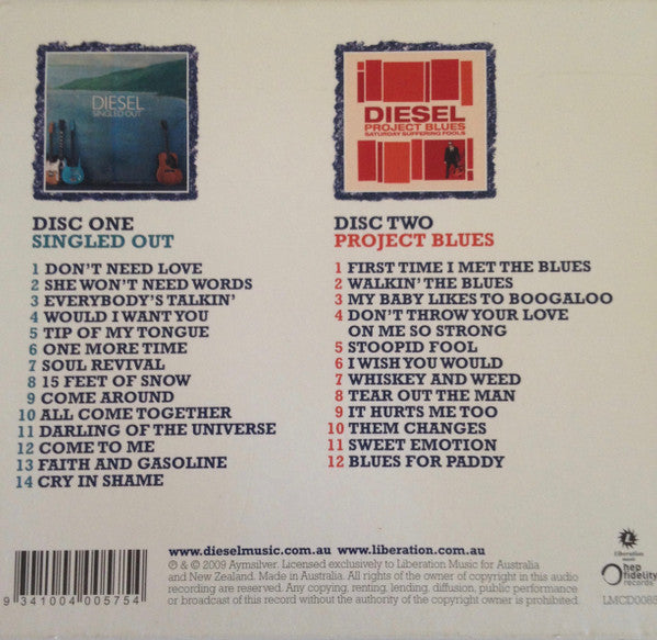 Diesel (3) : Hits & Blues (CD, Ltd)