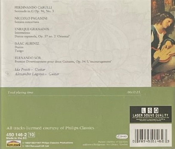 Ida Presti, Alexandre Lagoya : Romantic Guitar (CD, Album)